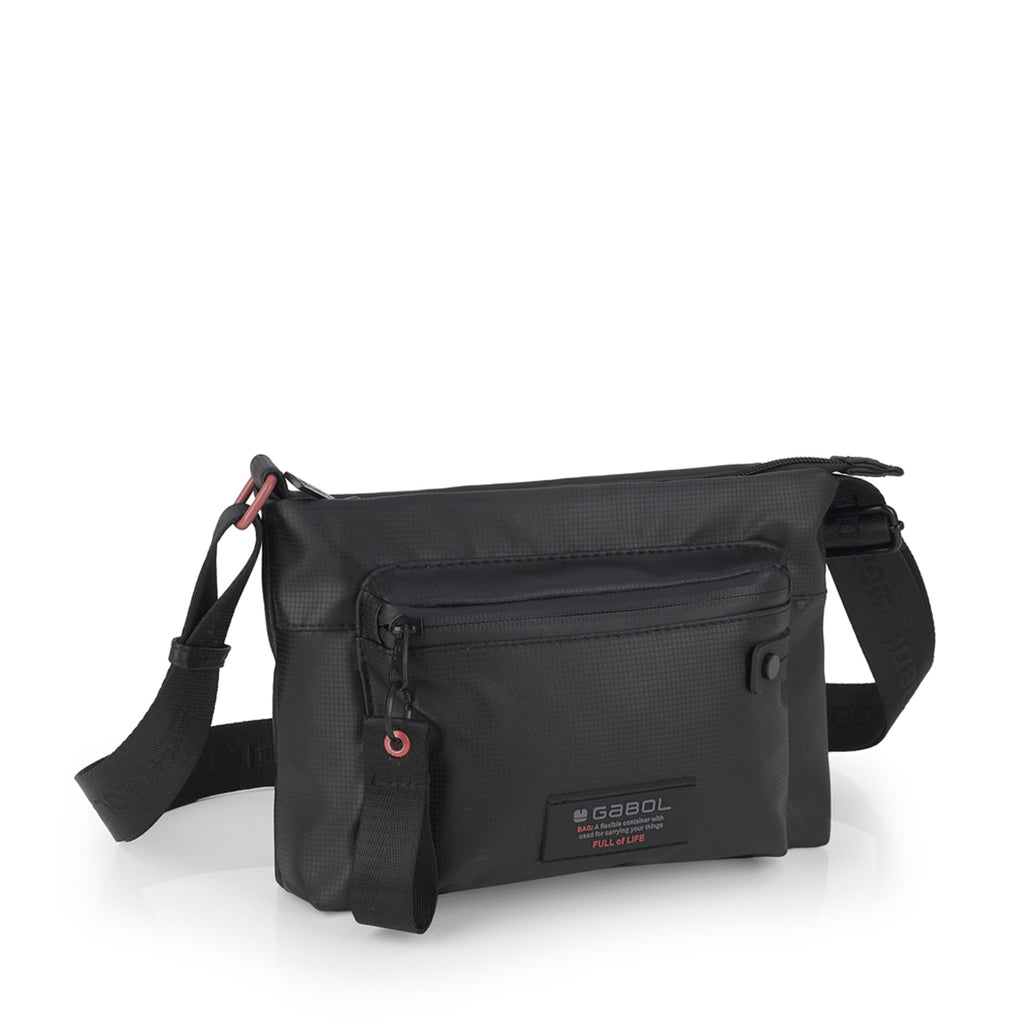 Bolso pequeño Gabol Sharon en color negro, imagen 5