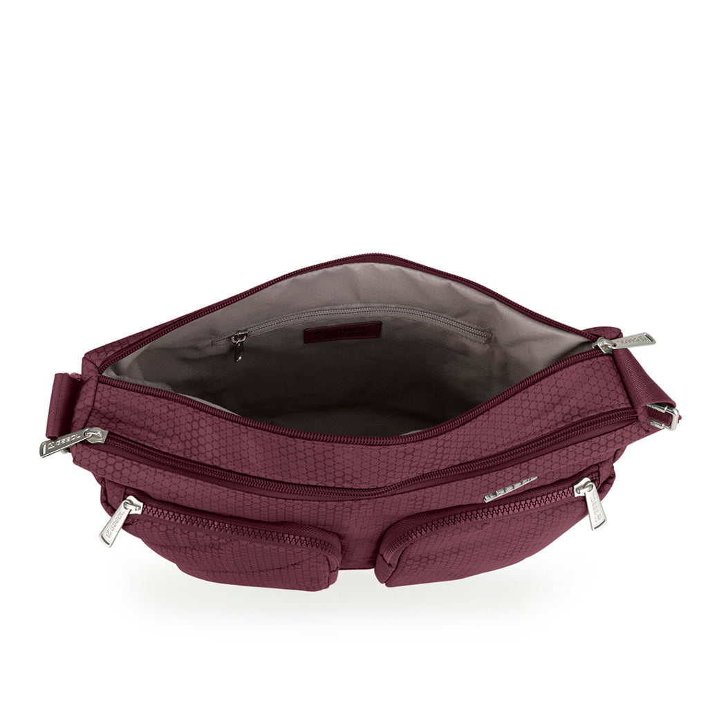 Bolso 2 compartimentos Gabol Aitana en color burdeos / rojo, imagen 4