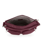 Bolso 2 compartimentos Gabol Aitana en color burdeos / rojo, imagen 4