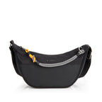 Bolso góndola pequeño Gabol Aisha en color negro