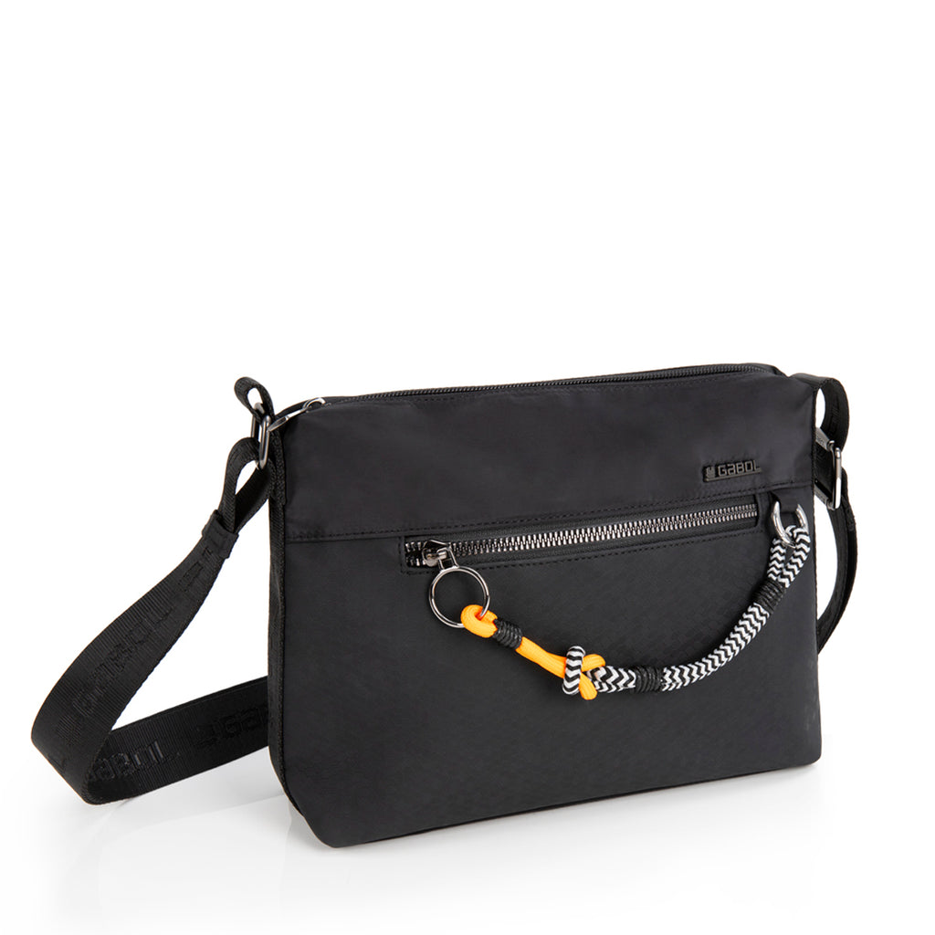 Bolso pequeño Gabol Aisha en color negro, imagen 6