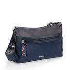 Bolso mediano Gabol Luna en color azul, imagen 4