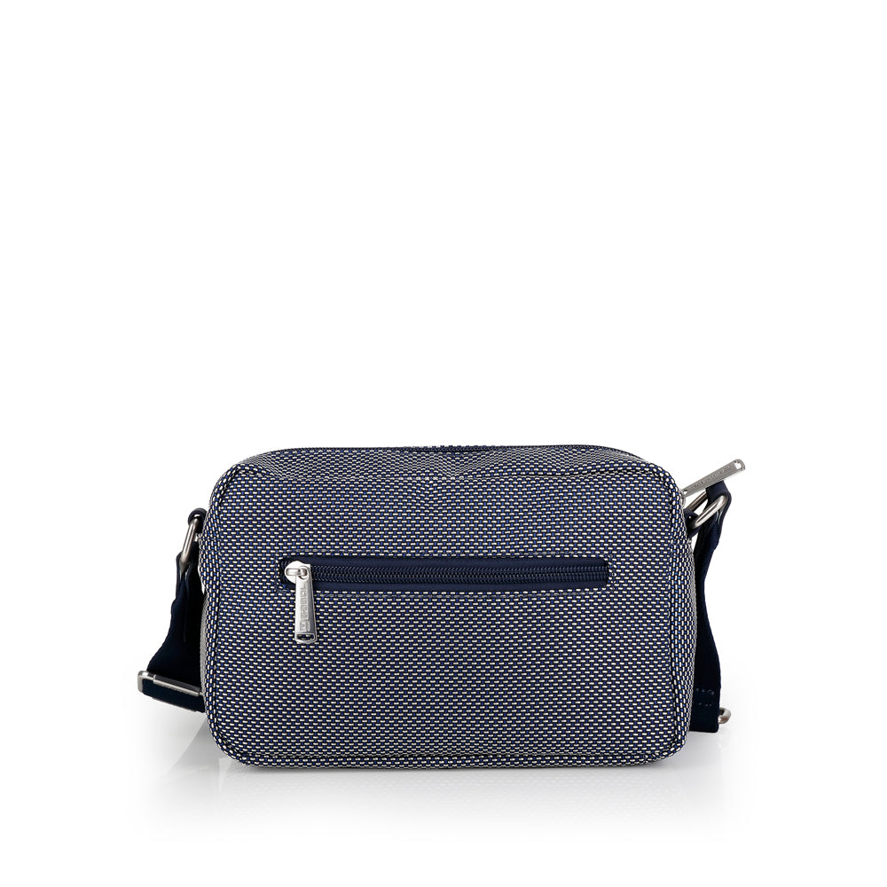 Bolso pequeño 2 compartimentos Gabol Pamela en color azul, imagen 3