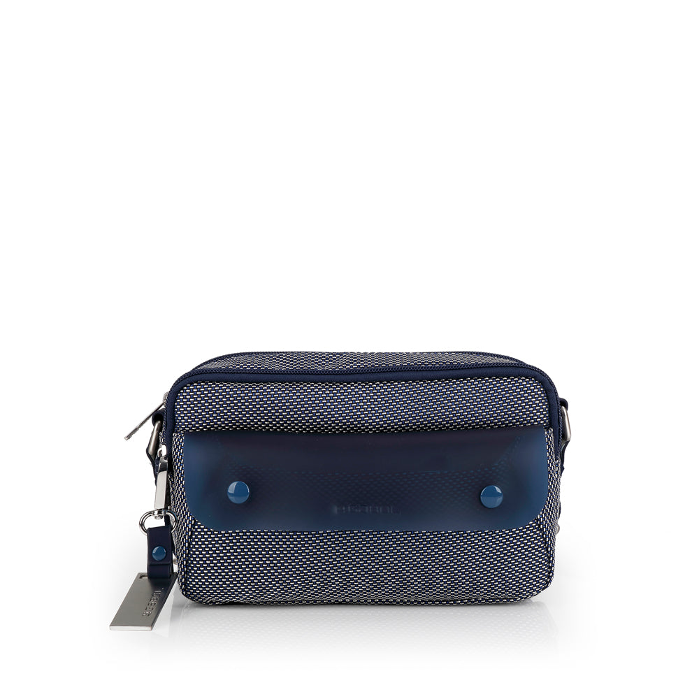 Bolso pequeño 2 compartimentos Gabol Pamela en color azul