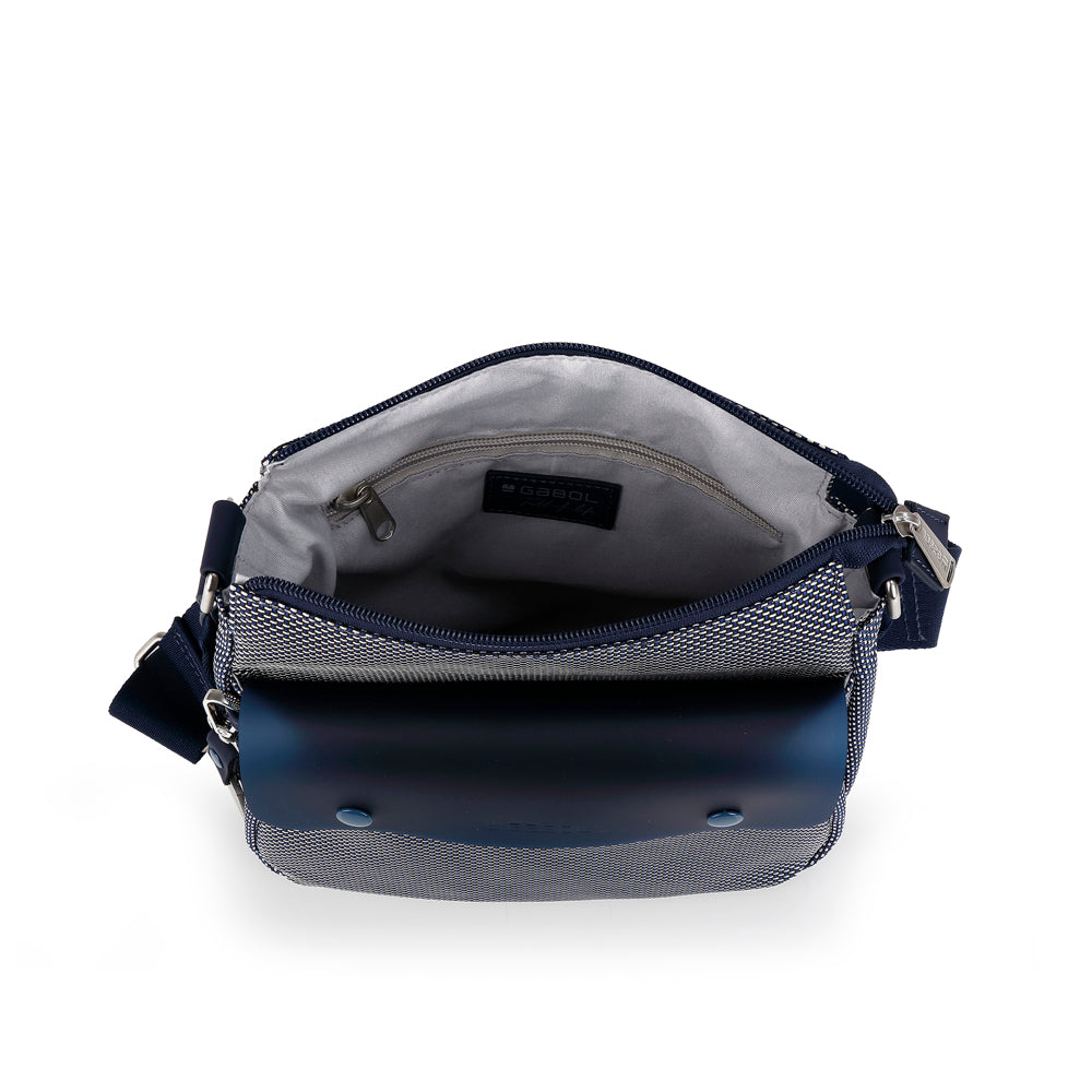 Bolso Gabol Pamela en color azul, imagen 4