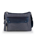 Bolso mediano 2 compartimentos Gabol Pamela en color azul