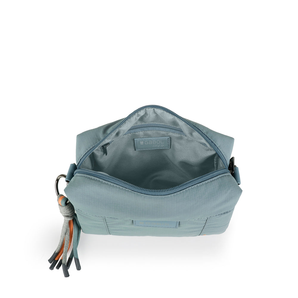 Bolso pequeño Gabol Nerea en color azul, imagen 4