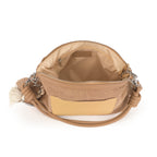 Bolso de hombro Gabol Dolce en color amarillo, imagen 4