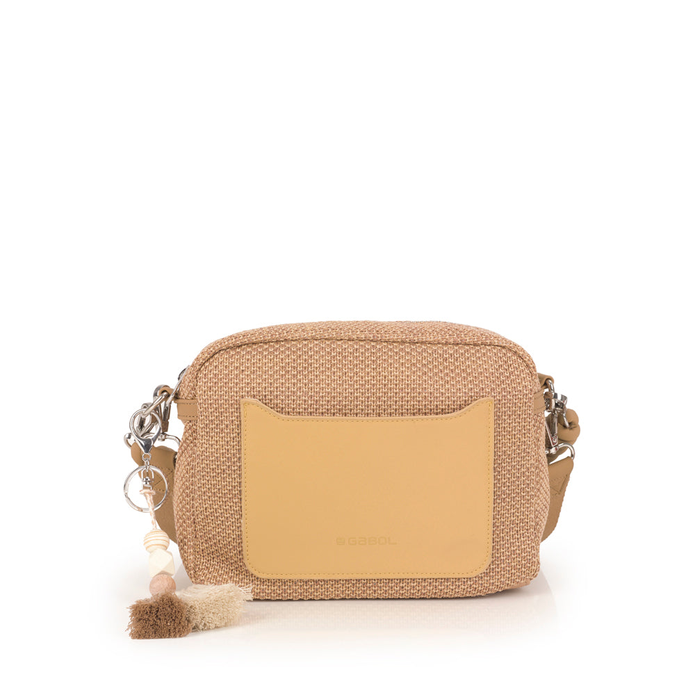 Bolso Gabol Dolce en color amarillo