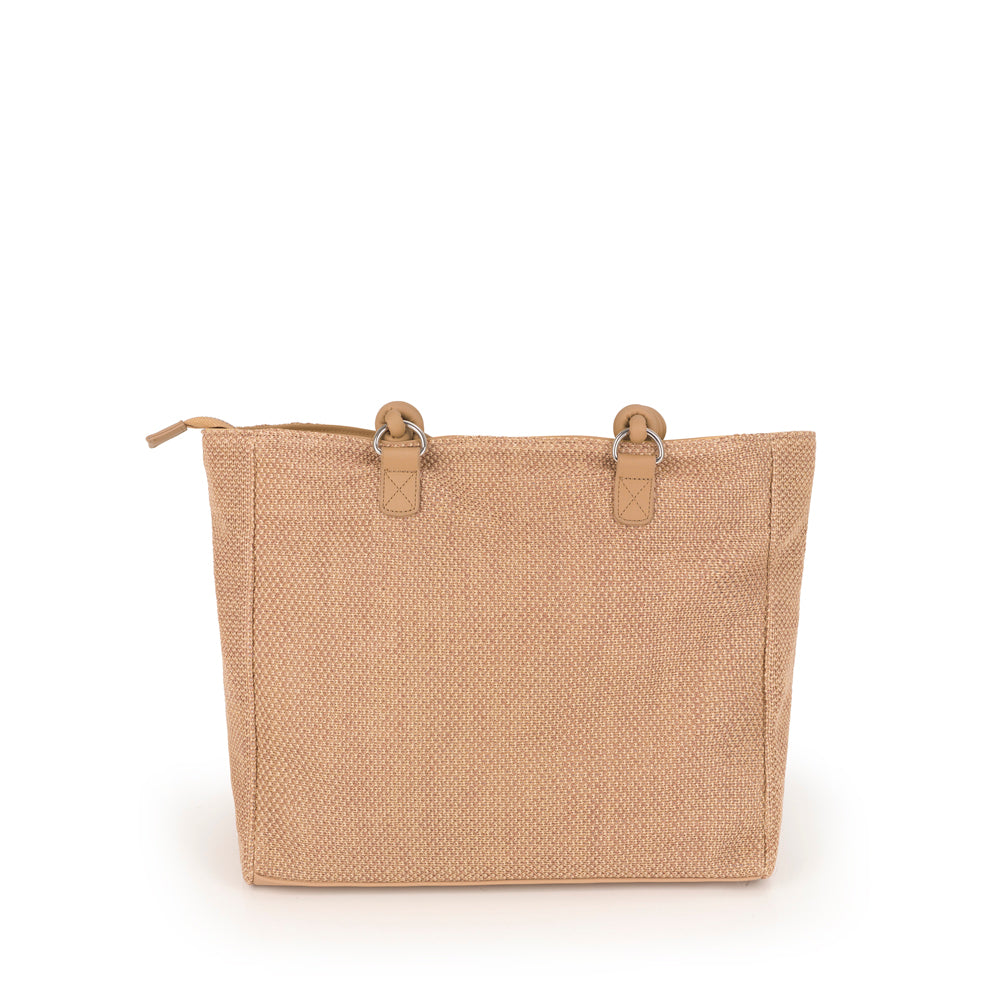 Bolso shopper Gabol Dolce en color amarillo, imagen 3