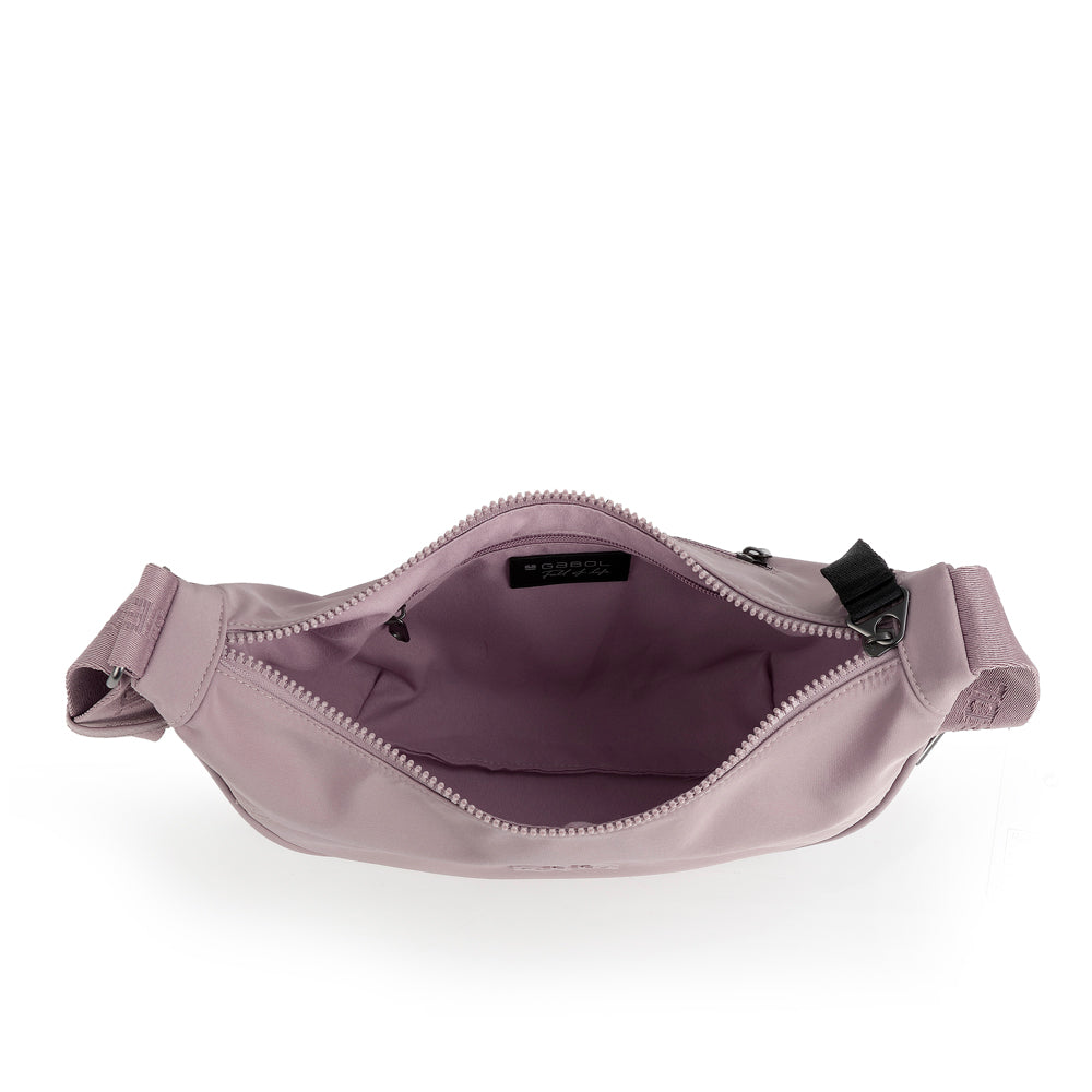 Bolso pequeño redondeado Gabol Allison en color rosa, imagen 4