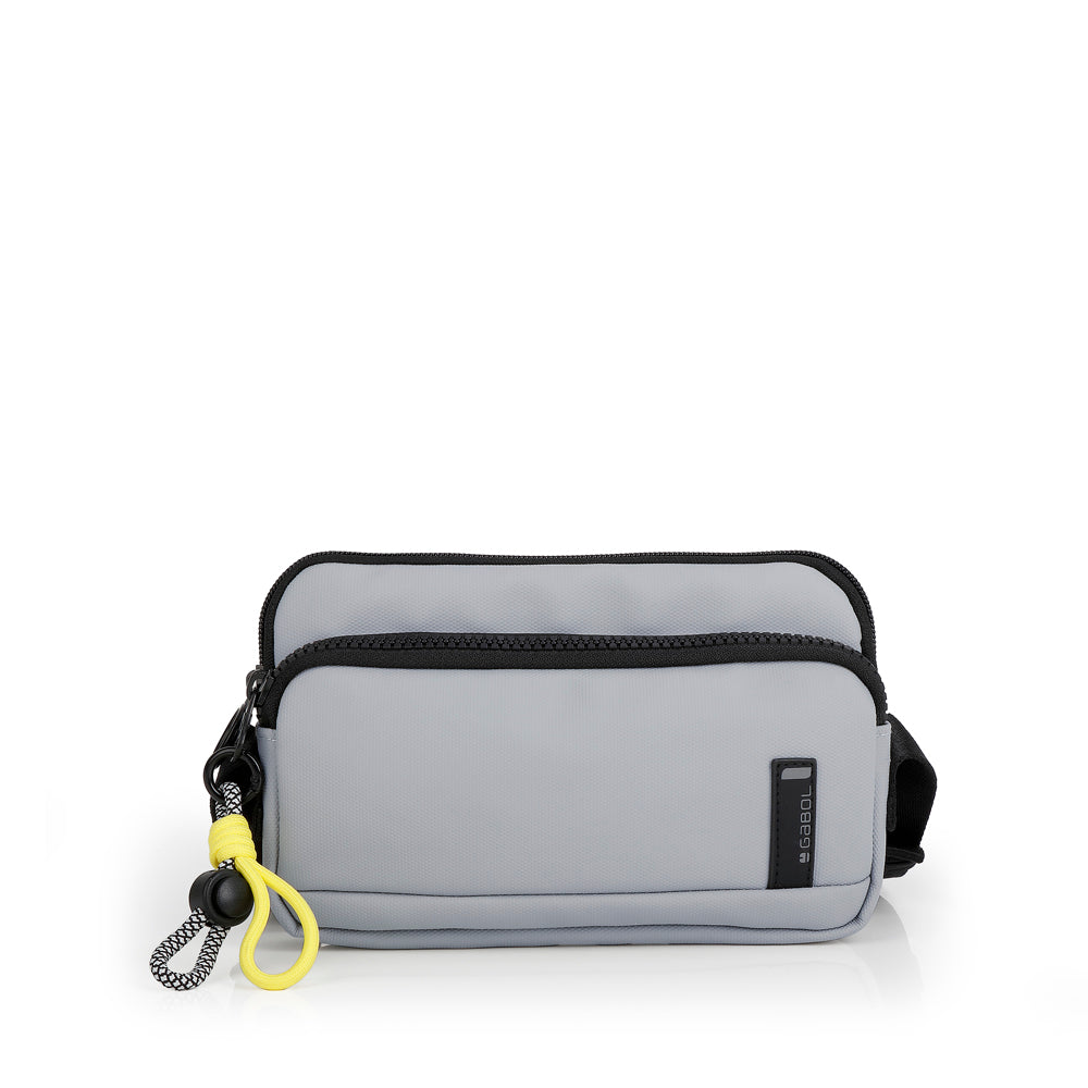 Mini bolso Gabol Leire en color gris