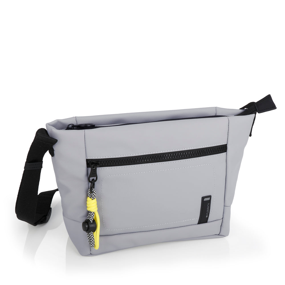 Bolso pequeño Gabol Leire en color gris, imagen 5