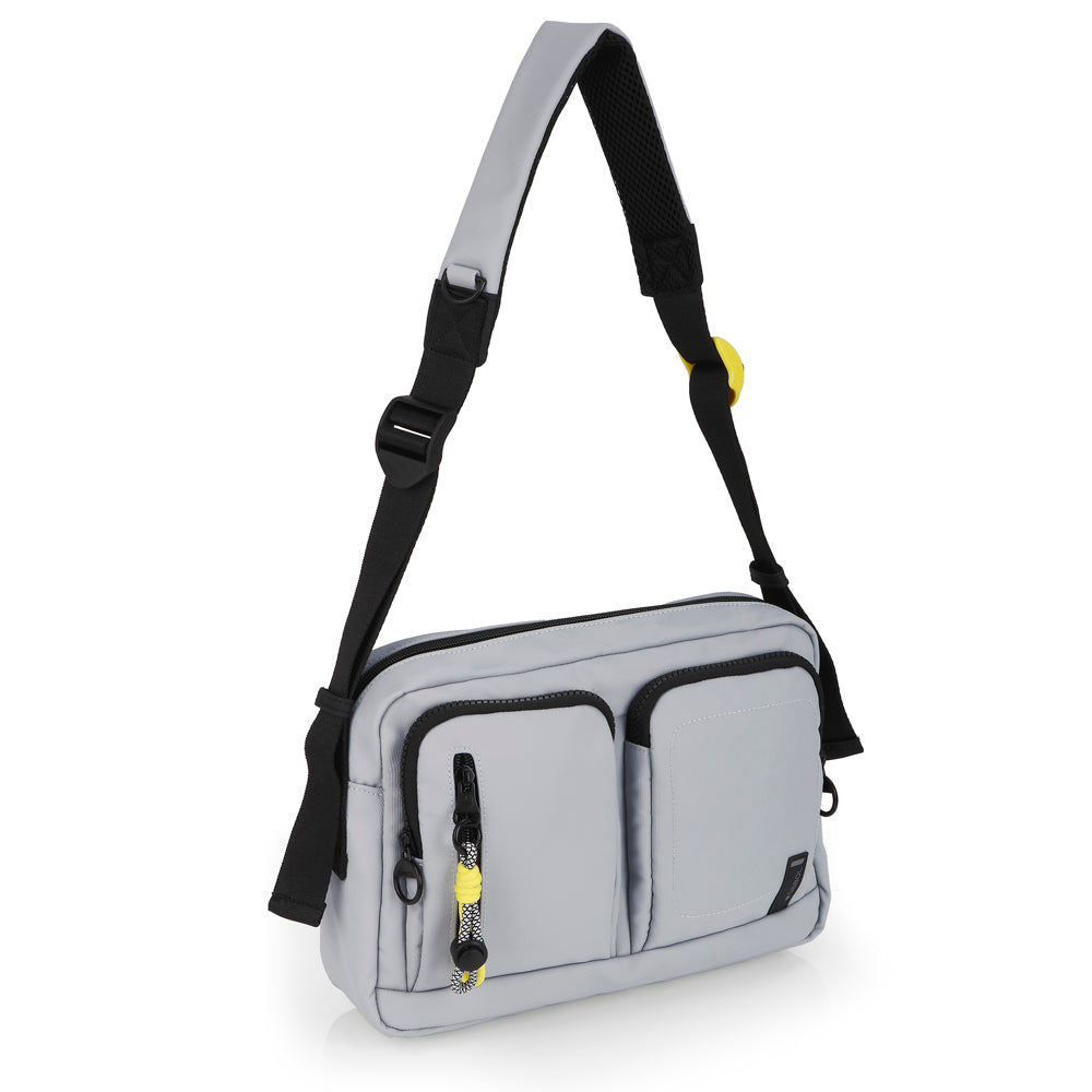 Bolso mediano Gabol Leire en color gris, imagen 5