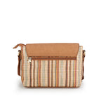 Bolso con solapa Gabol Amore en color marrón, imagen 3