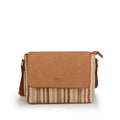 Bolso con solapa Gabol Amore en color marrón