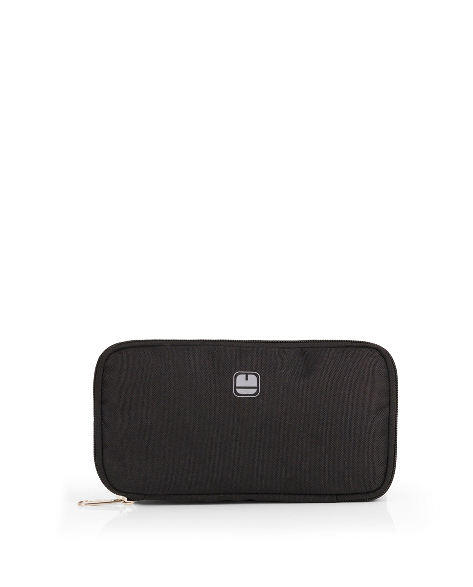 Estuche organizador de cables Gabol Accessories Travel en color negro