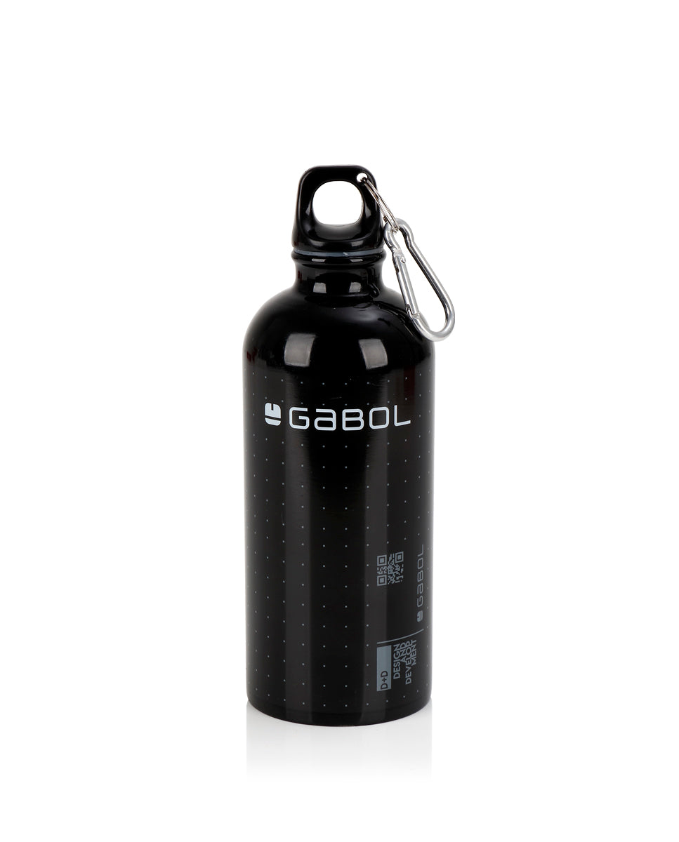 Botella aluminio Gabol Accessories Travel en color negro, imagen 2
